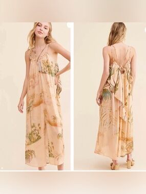 Anthropologie TK tahnee kelland strappy midi Dress